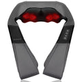 Nekteck Shiatsu Neck & Back Massager with Heat — 3D Kneading, Adjustable Intensity
