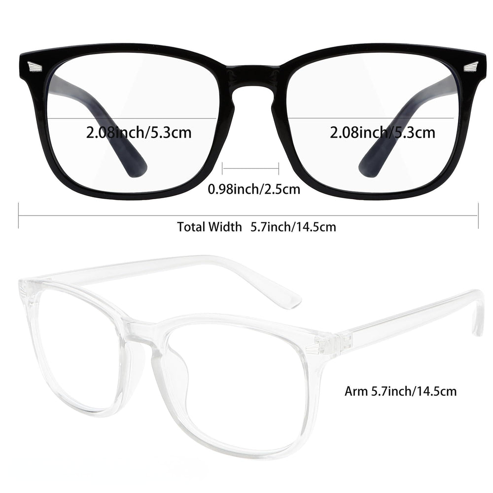 Nelisylux blue light glasses in stylish frame for gaming sessions