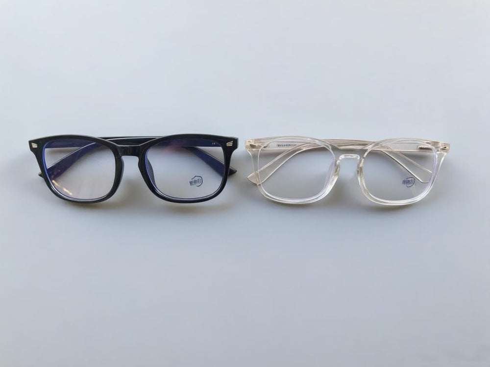 Nelisylux two-pack blue light glasses with lens cloth included