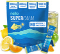 Nello SuperCalm Powdered Drink Mix – Sleep Support, Relaxation, On-The-Go Lemon Lime
