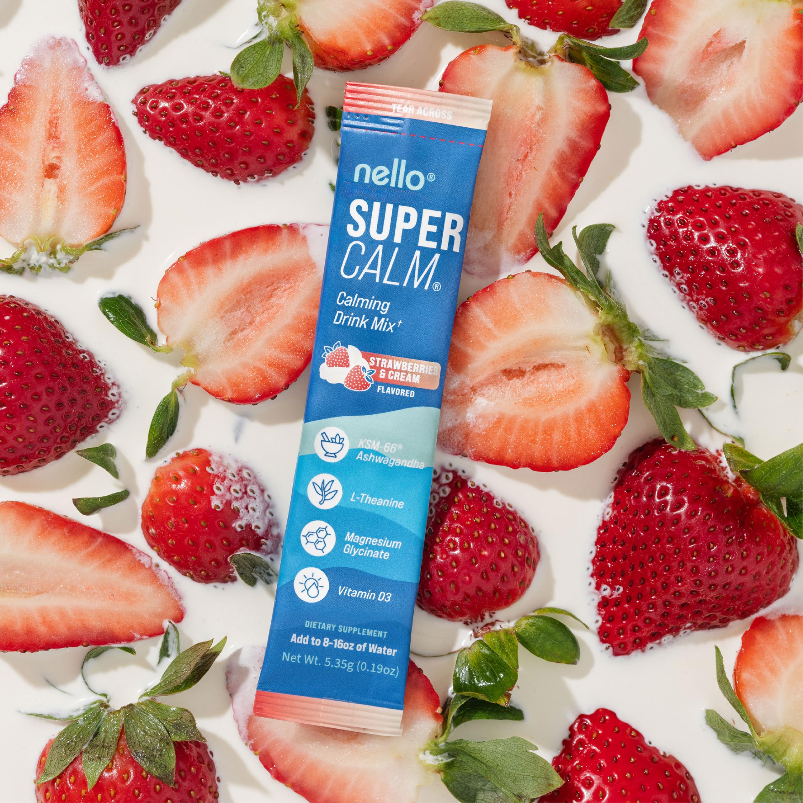 Magnesium glycinate and vitamin D3 support daily vitality and wellness with Nello.