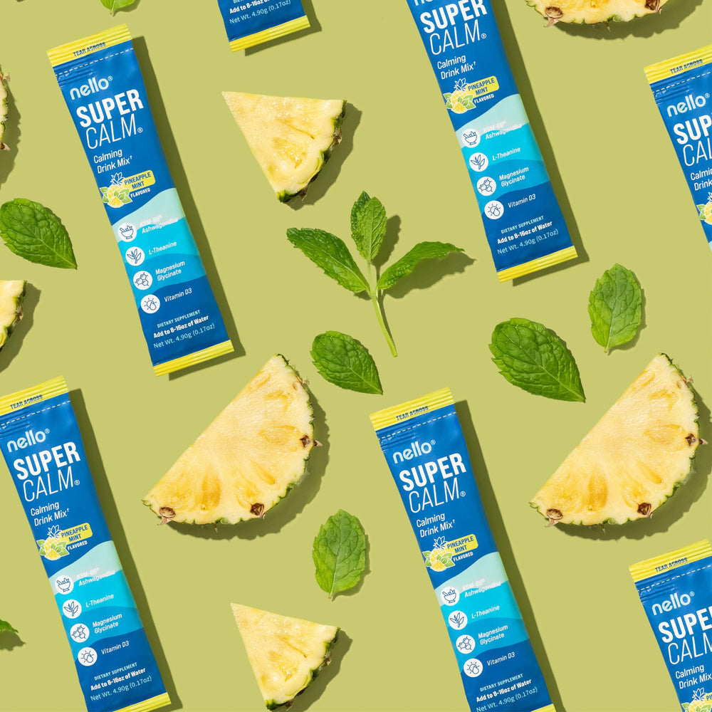 Magnesium Glycinate in Nello aids calm evenings and sleep prompts.