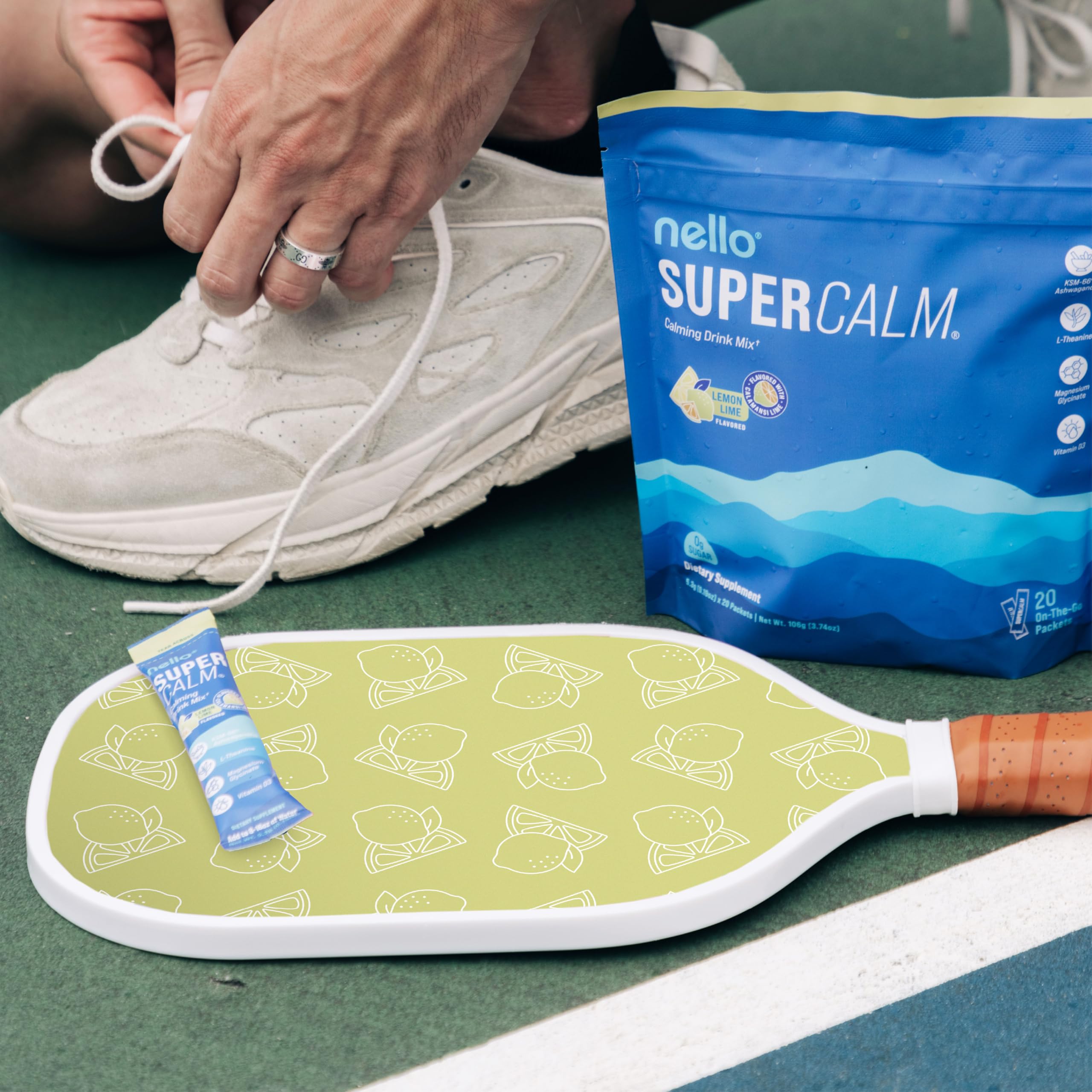 Nello SuperCalm magnesium glycinate for restful sleep support