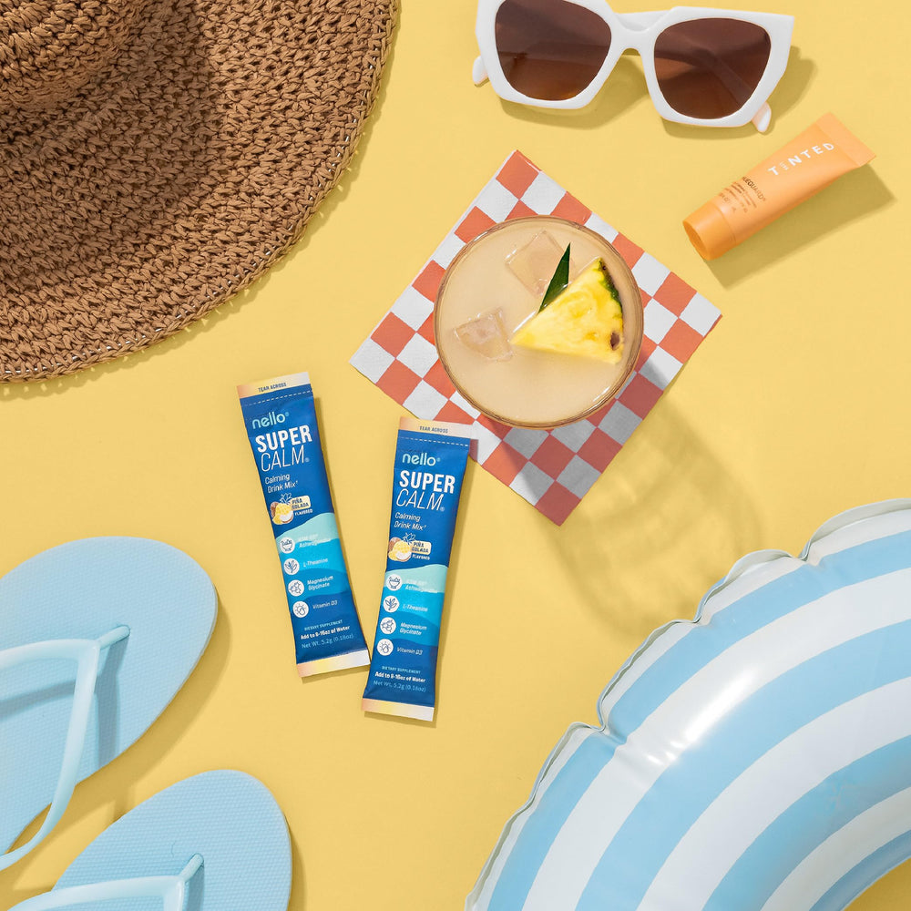 Nello SuperCalm magnesium glycinate supports restful sleep