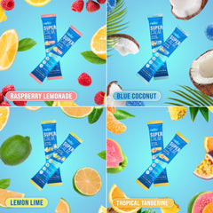 Nello SuperCalm raspberry lemonade canister for multi-serving calm and balance.