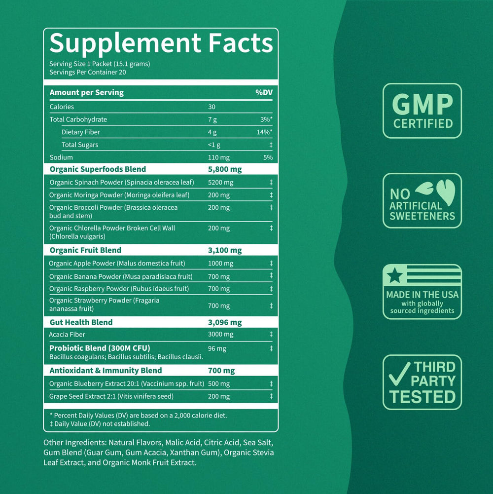 Nello Supergreens apple pear glass captures a refreshing greens drink experience.