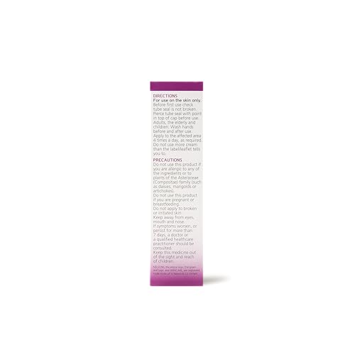 Nelsons Arnicare Arnica Cream being applied to skin for gentle bruise care.
