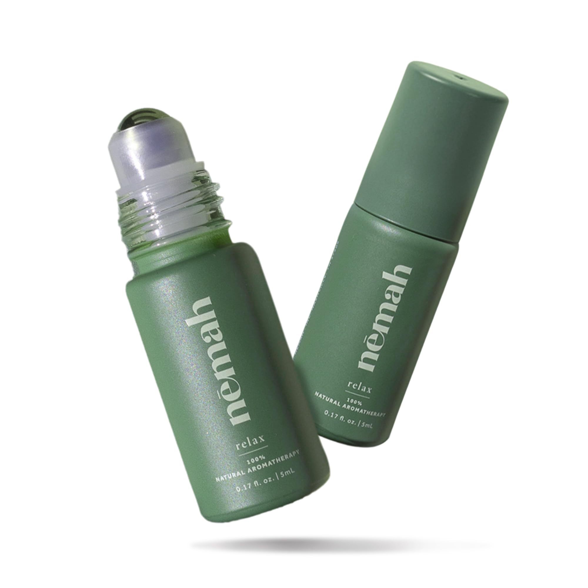 Nemah Cruelty-Free and vegan certification label on roll on