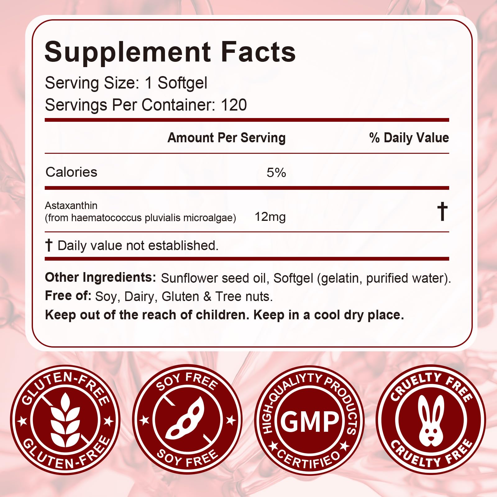 NenMaoKeNu bottle open with softgels ready to take.