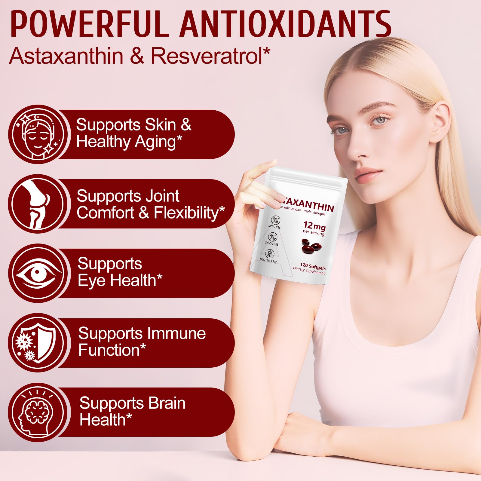 NenMaoKeNu daily softgel in hand demonstrates simple daily routine.