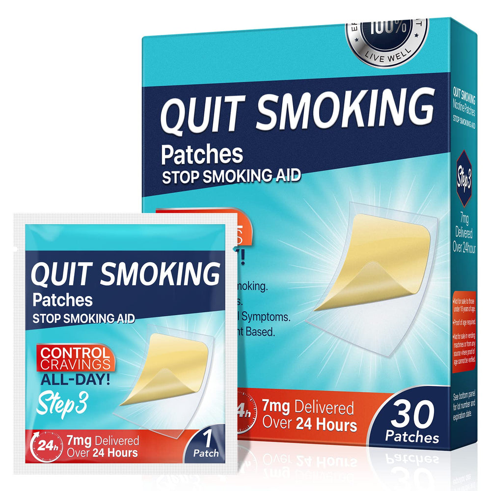 NenMaoKeNu Step 3 quit patch packaging shows 30-count box.
