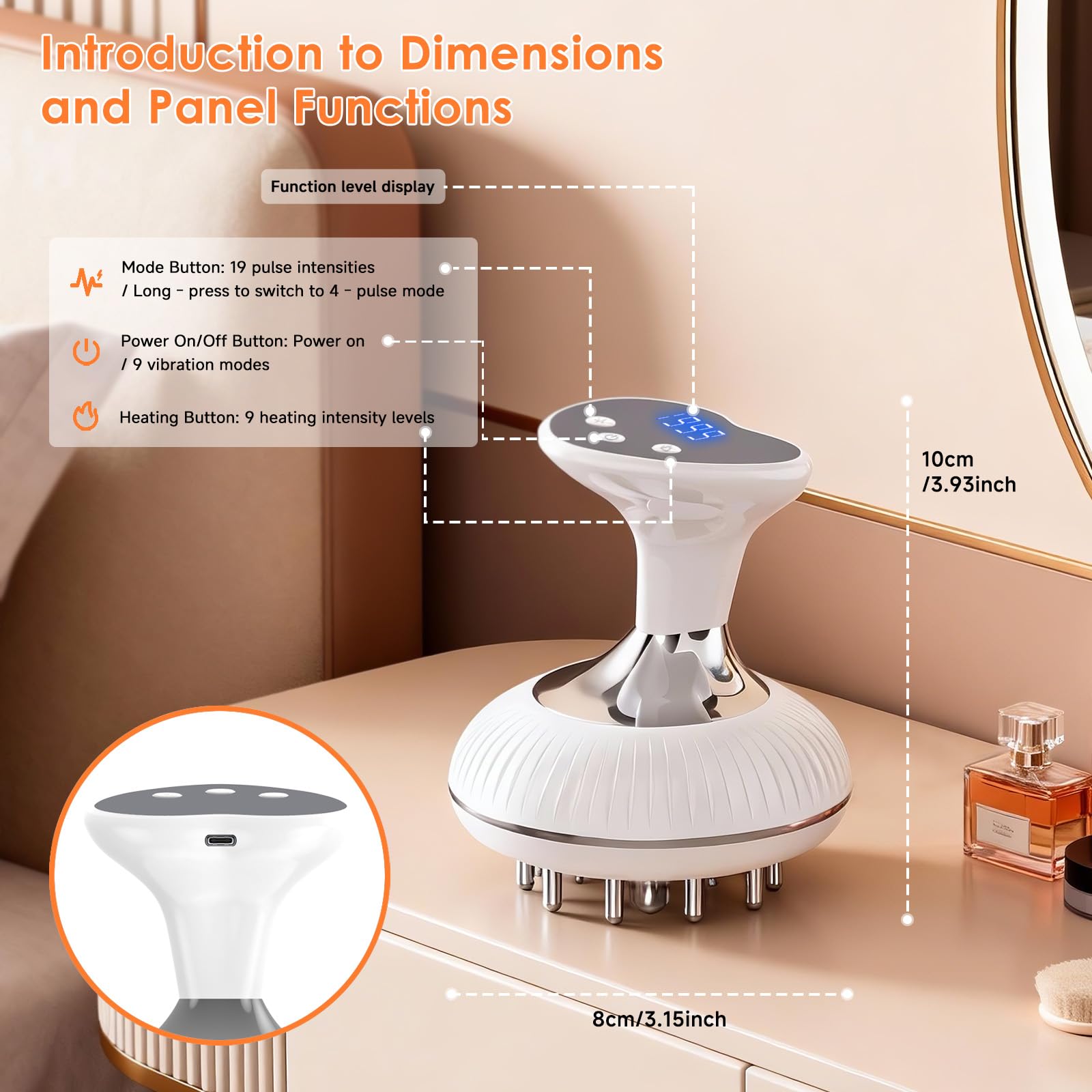 NENRENT body sculpting device recharge-ready for home use