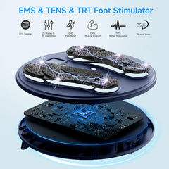 NENRENT EMS pads ready for targeted pain relief and circulation.