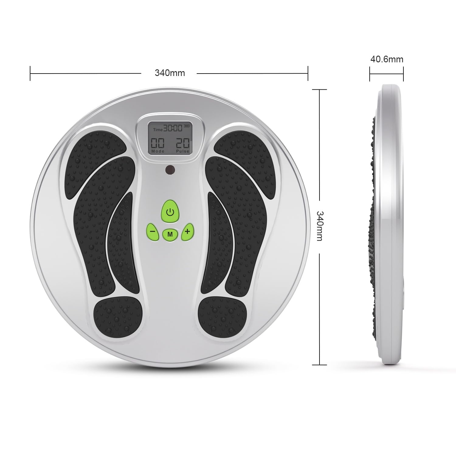 NENRENT EMS foot massager in action delivering gentle muscle relief