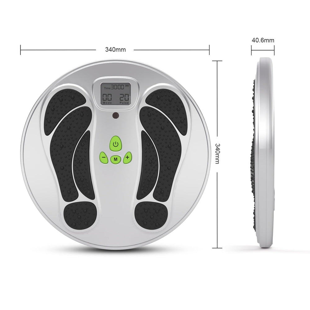 NENRENT EMS foot massager in action delivering gentle muscle relief