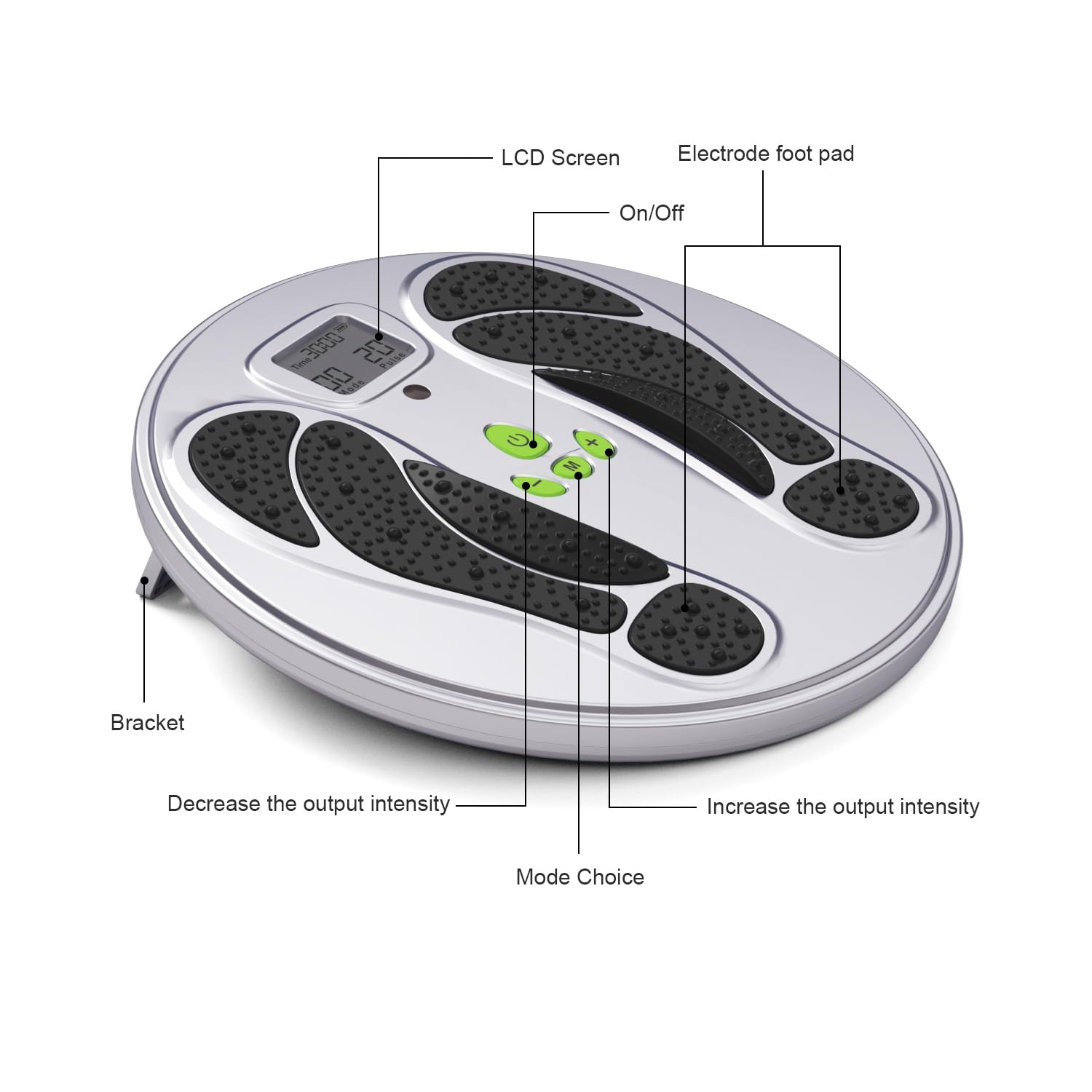 NENRENT PMS/TENS electrode pads offering customizable stimulation