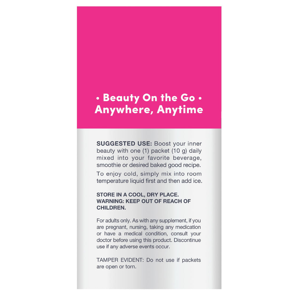 NeoCell collagen packets for hair, skin, and nails support in a convenient form.