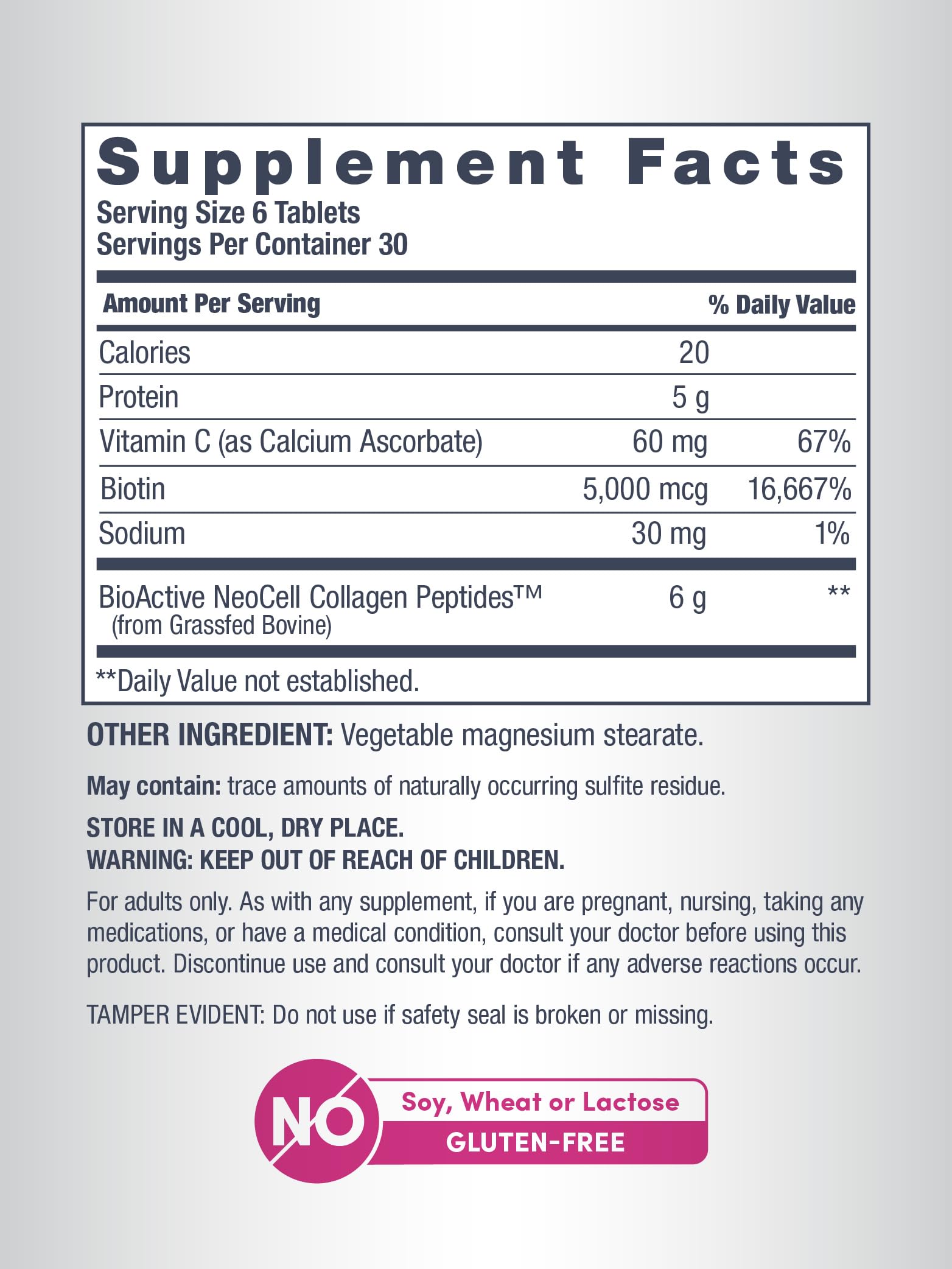 Hydrolyzed collagen capsules designed for easier absorption