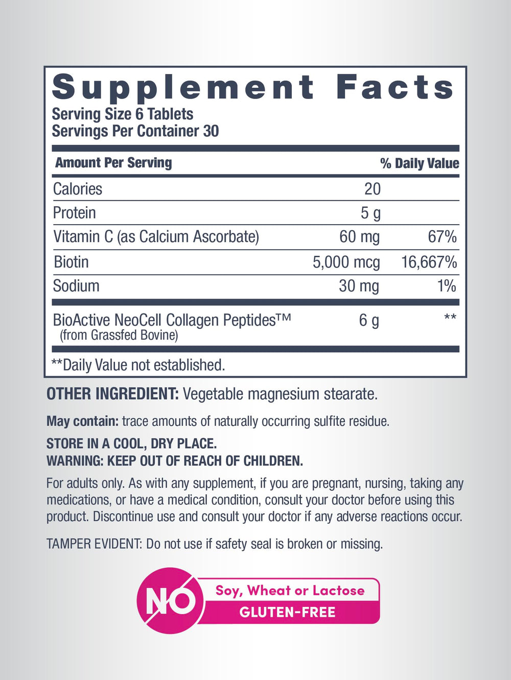 Hydrolyzed collagen capsules designed for easier absorption