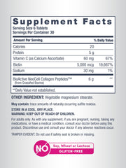 Hydrolyzed collagen capsules designed for easier absorption