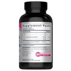 NeoCell collagen pills tablets close-up highlighting daily beauty support.