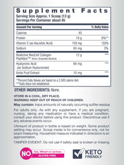 NeoCell Collagen Plus Vitamin C stirred into a beverage for daily use.