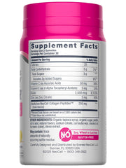 NeoCell Hair Skin Nails Gummies close-up showing texture and collagen blend.