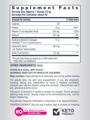 NeoCell Hyaluronic acid vitamin C blend bottle; versatile supplement.