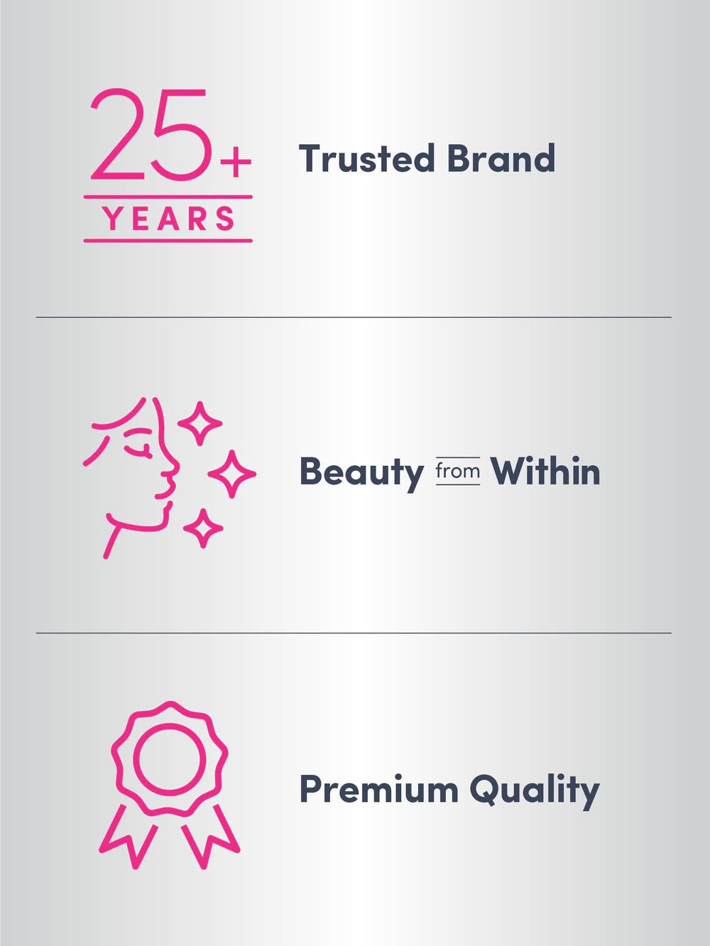 NeoCell Non-GMO seal communicates purity and reliable ingredients.