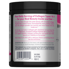 NeoCell collagen powder dissolving easily into a smoothie for quick daily use