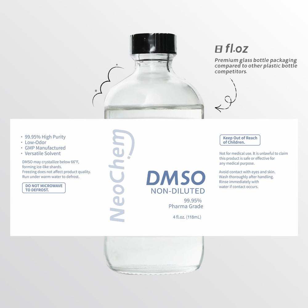 NeoChem DMSO for crystal-clear purity ideal for cryopreservation and solvents