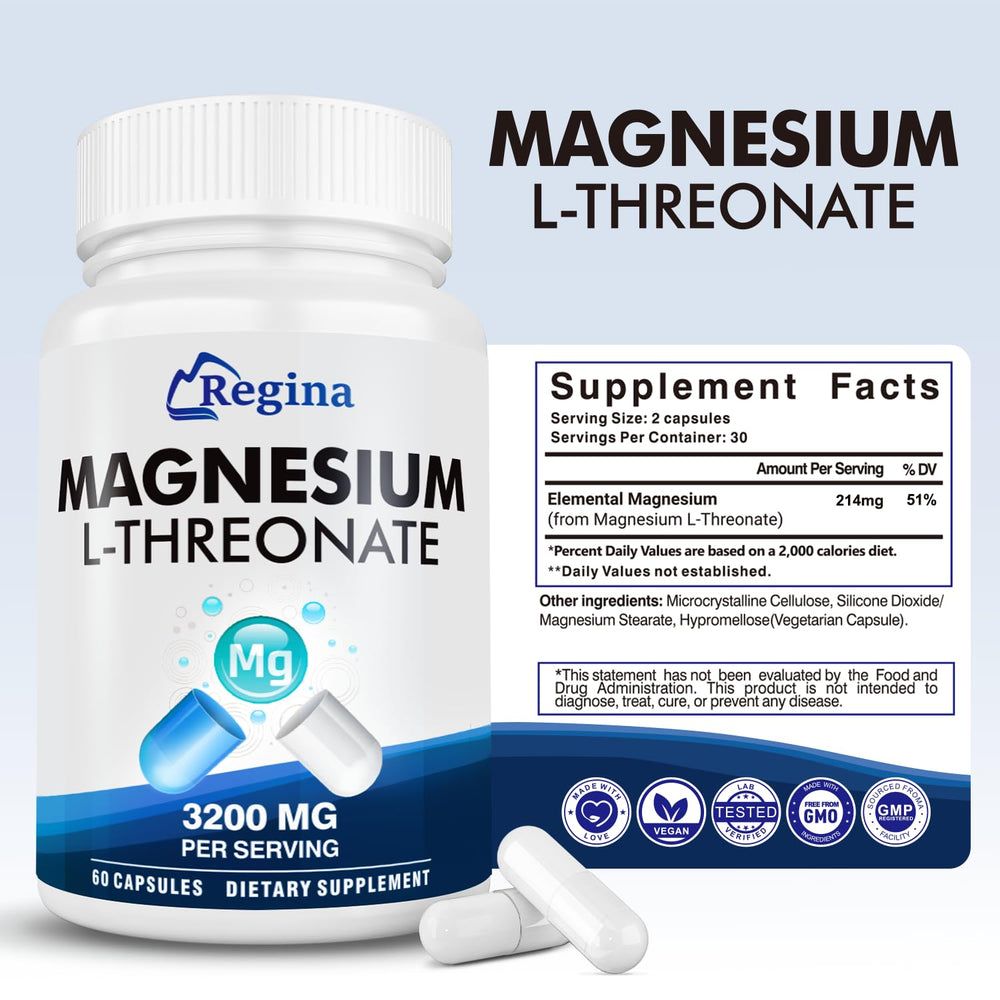 NEOGLI Neuro Magnesium L-Threonate bottle beside nightly tea for calm evenings.