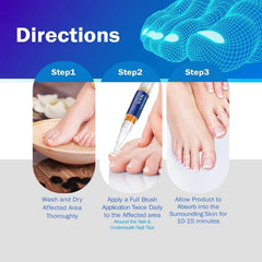 NEOMEN Nail Fungus Pen damaged nails before treatment showing potential repair
