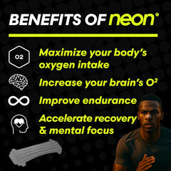 Neon Performance night-use nasal strip aiding snoring reduction and deeper sleep.