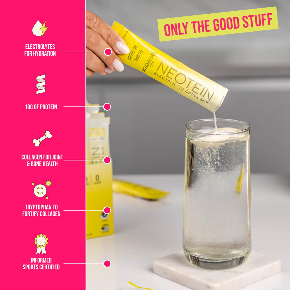 NEOTEIN gluten-free formula supports clean hydration