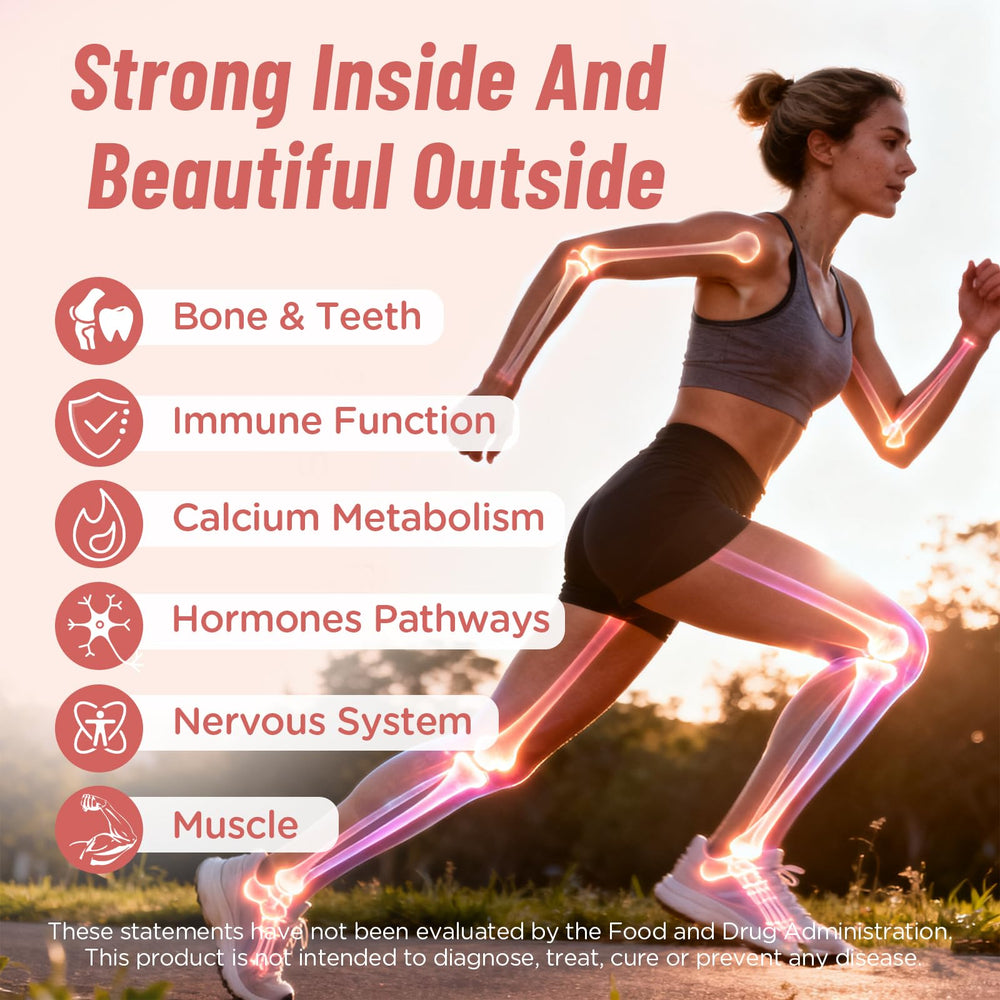 Nutrition label on Nepeolithia Calcium Gummies shows 1500mg calcium per serving.