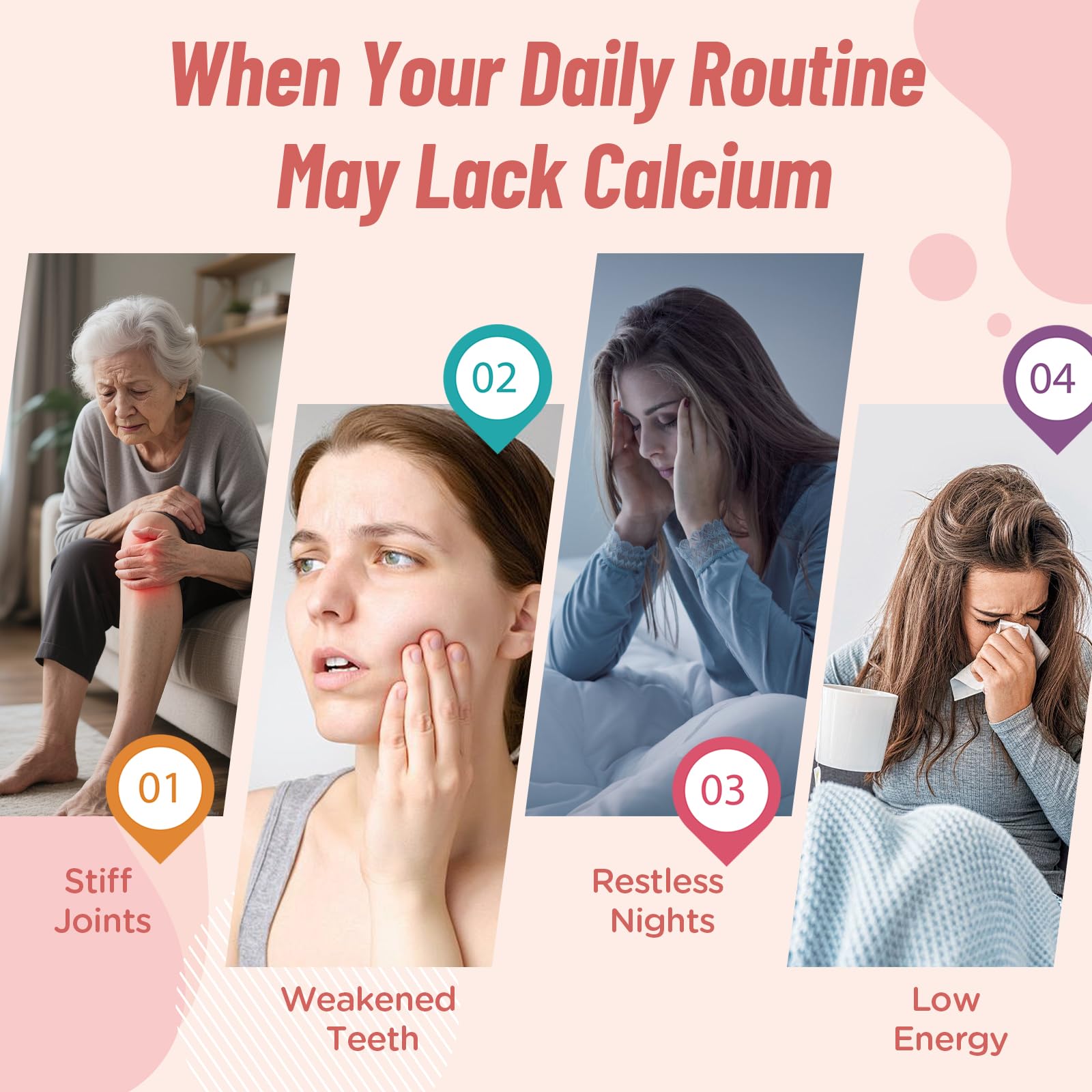 Nepeolithia Calcium Gummies vegan ingredients panel highlighting plant-based calcium.