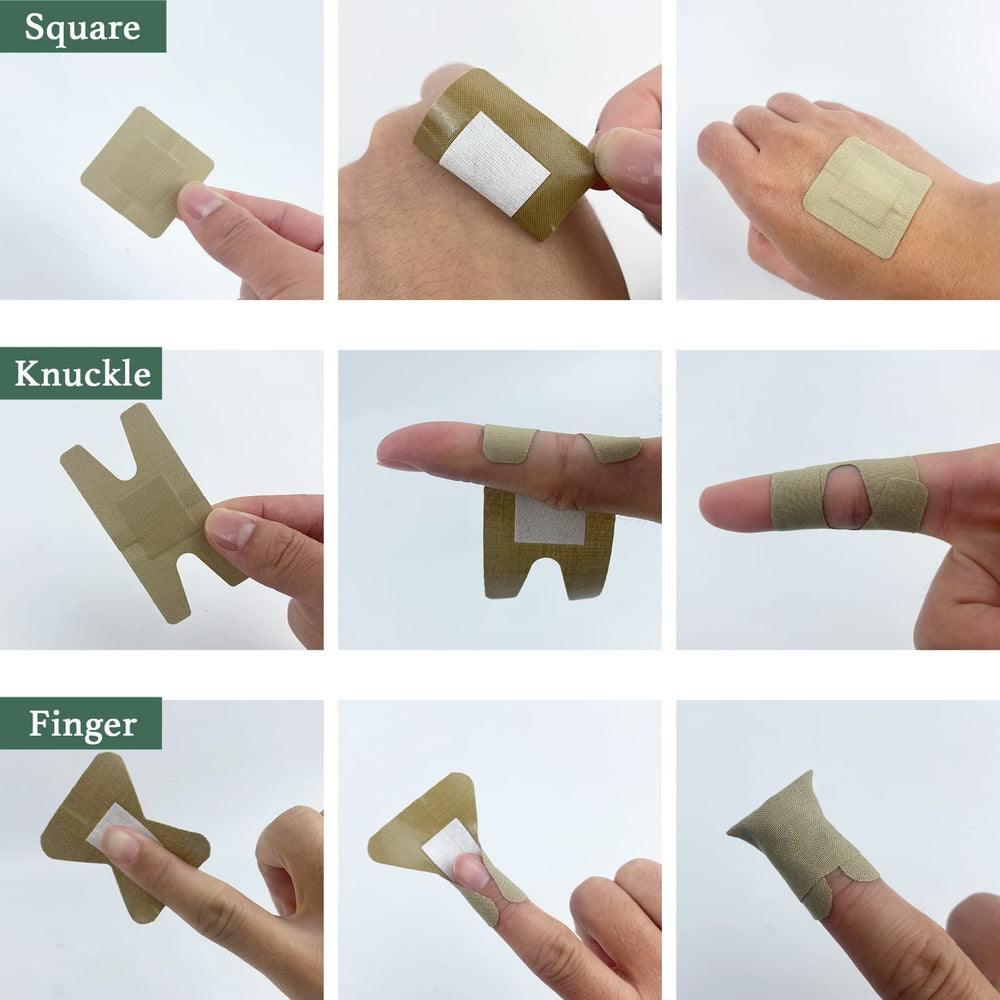 Nepia bandages with 4-sided sterile edges stay clean and gentle.