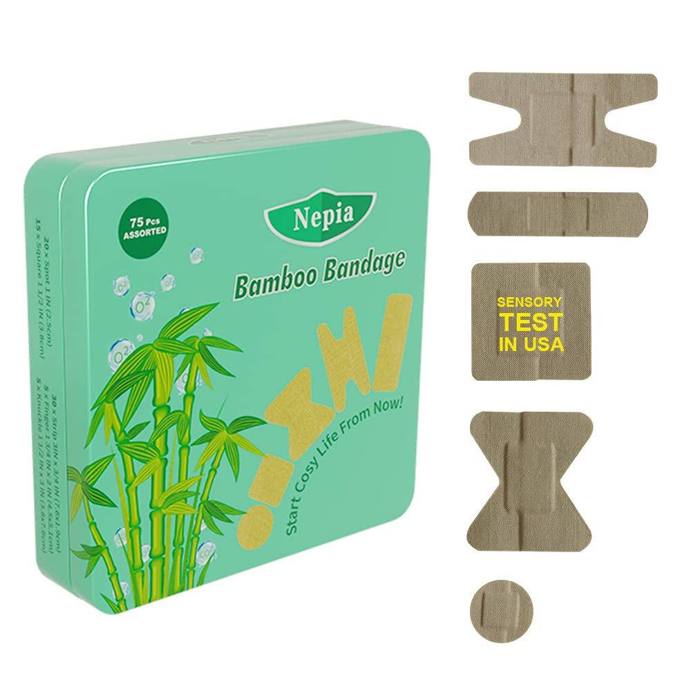 Nepia compostable bandages break down safely in soil.