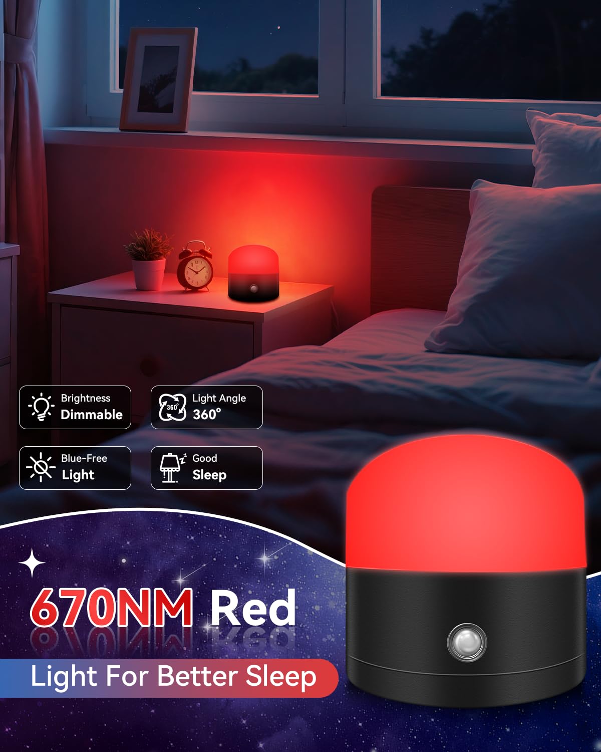 Neporal Redix remote control used for dimming in bedtime routines