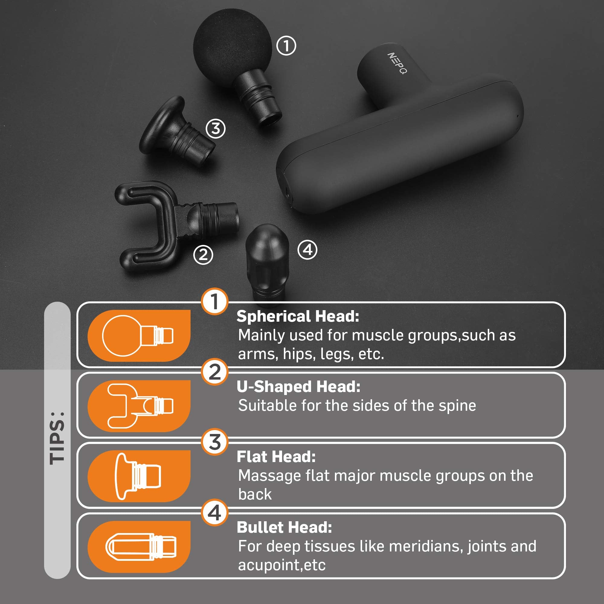 NEPQ SK6 compact handheld design fits easily in a bag.