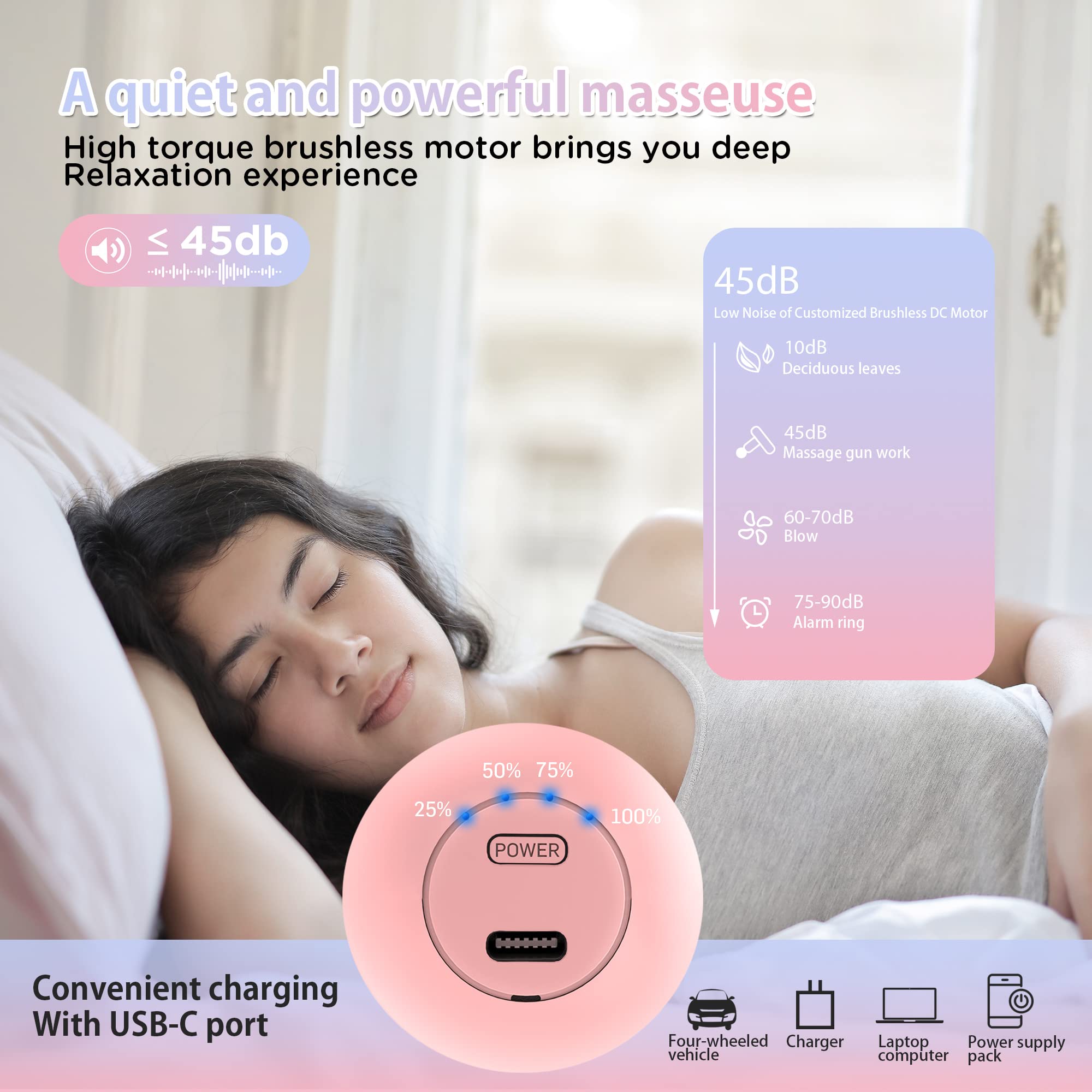 NEPQ SK6 includes four heads for versatile massage options