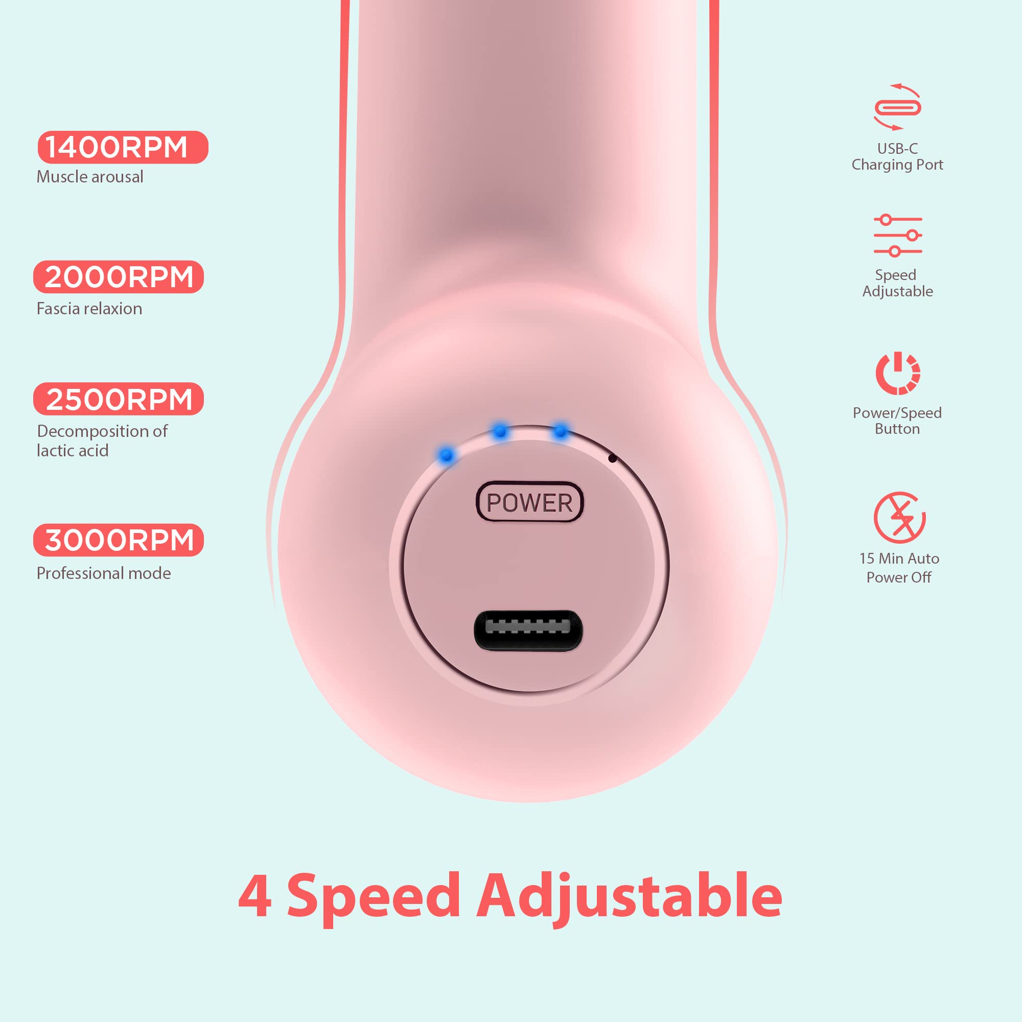 NEPQ SK6 reaches up to 3000rpm for customizable intensity