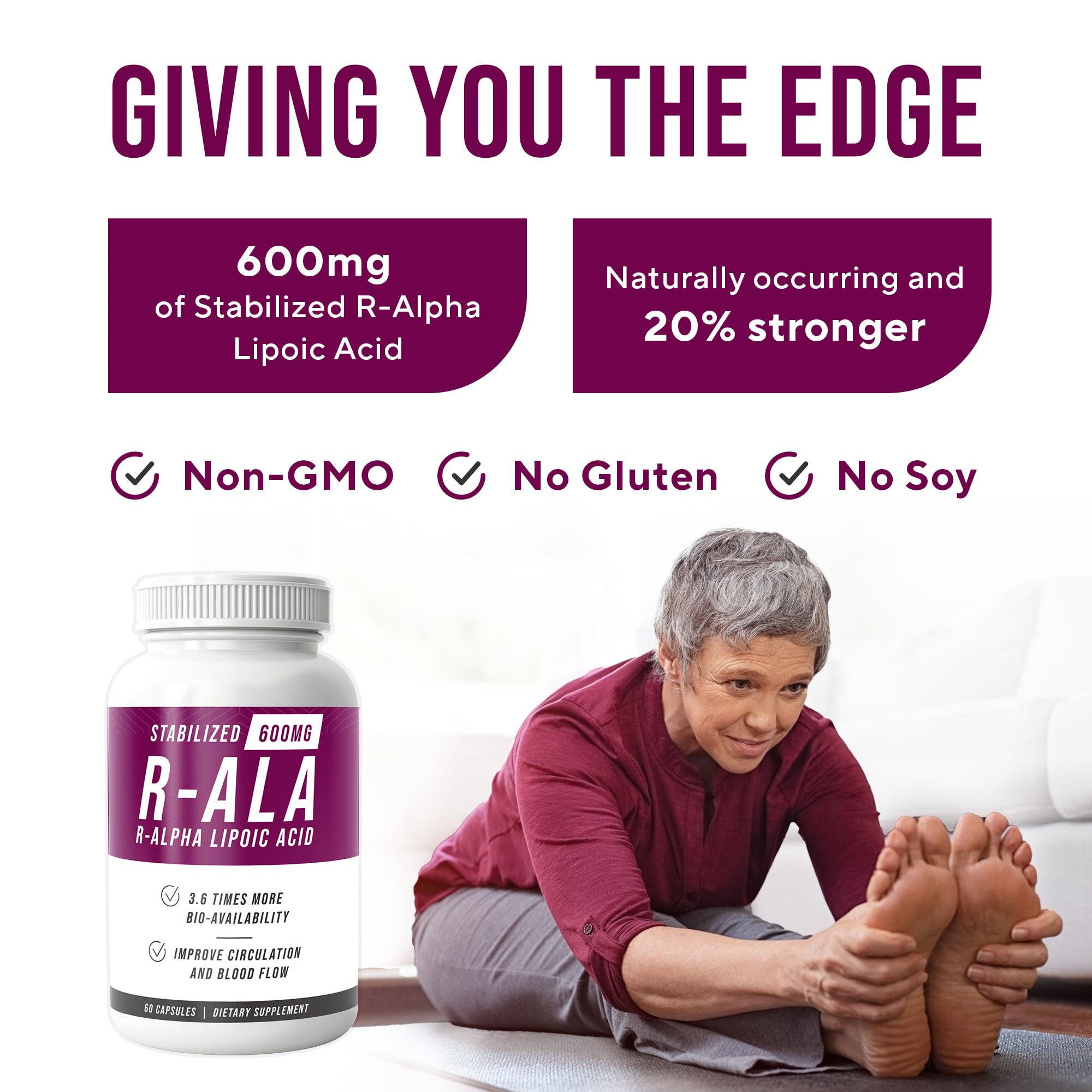 NERVE RENEW packaging designed for easy use and dosing