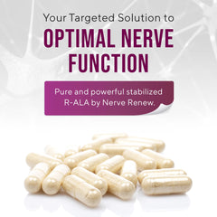 NERVE RENEW stability chart highlighting robustness of the formula