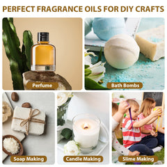 NESCCI oils used for candle and soap fragrance in a DIY setup