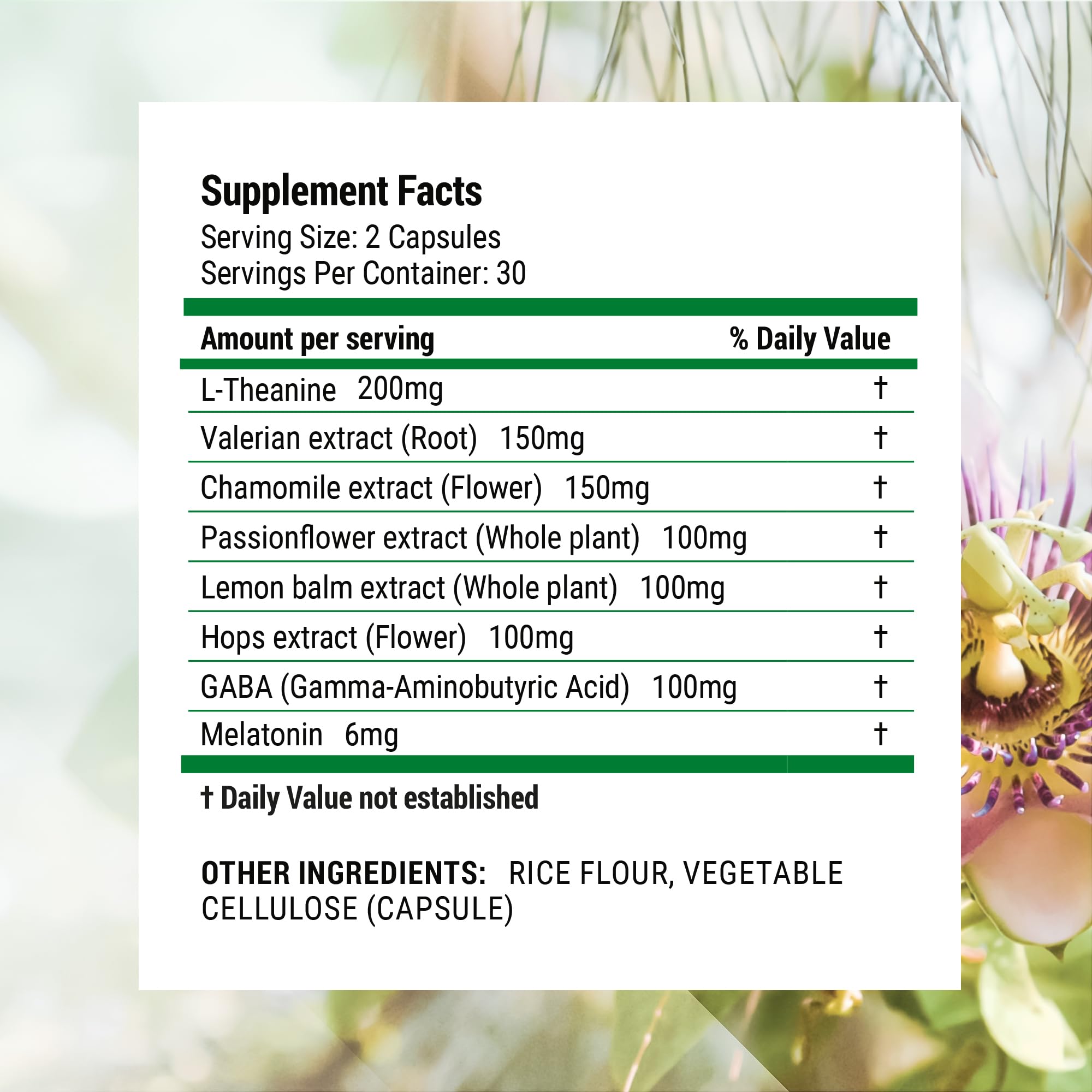 Nested Naturals Luna Sleep capsules pack with soft, plant-based coating.