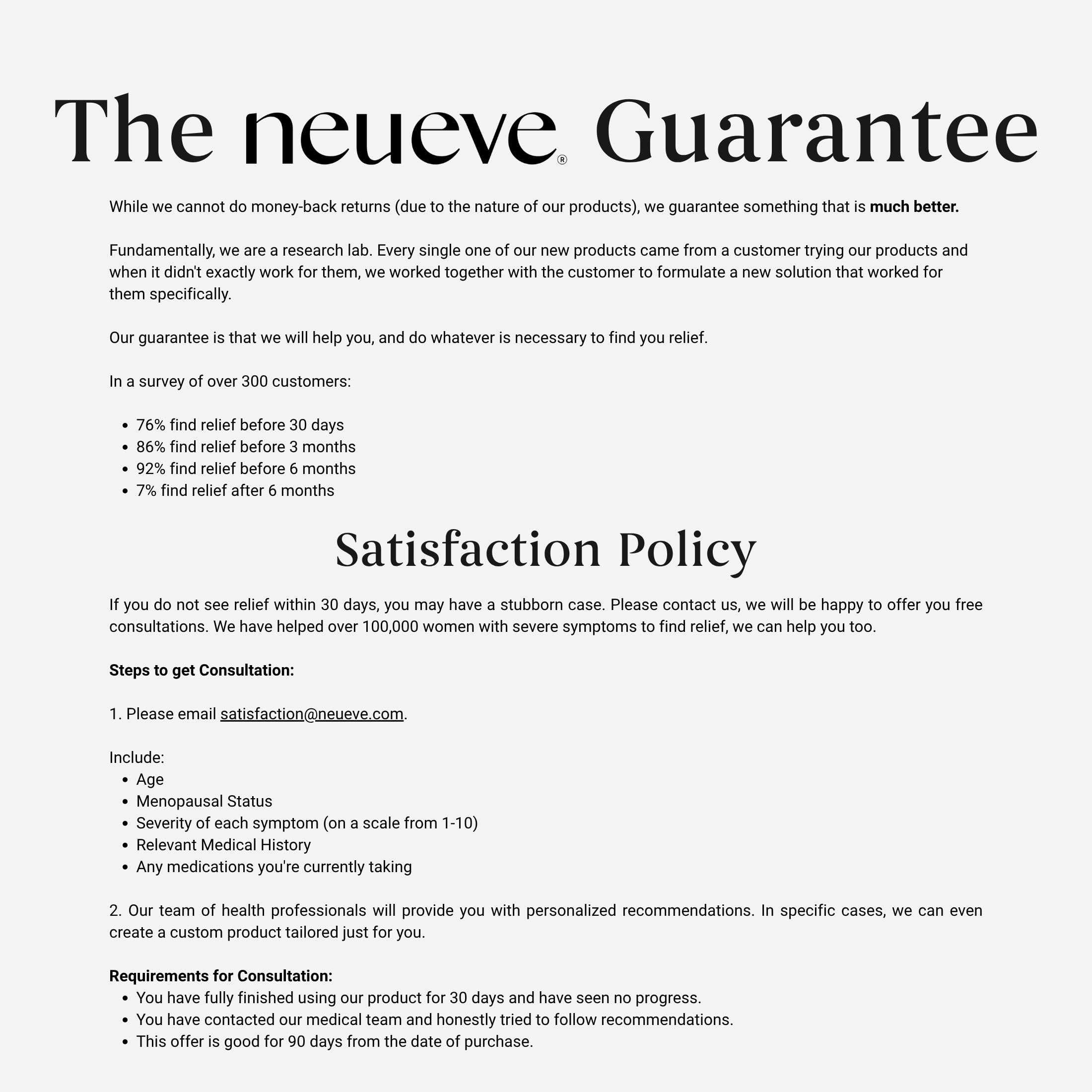 NeuEve applicator is easy to rinse after each use.