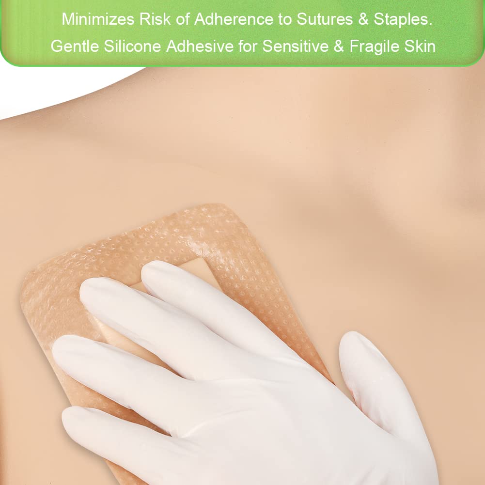 NEUHEILS dressing adheres well and repositions without losing adhesion
