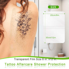 NeuHeils clear wound dressing offers waterproof protection for showers